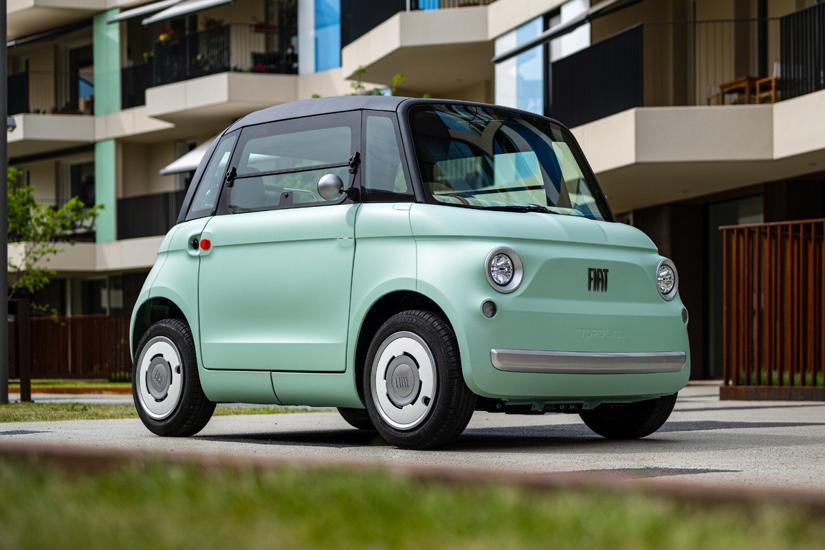 Fiat создал модель Topolino с максимальной скоростью 15 км/ч