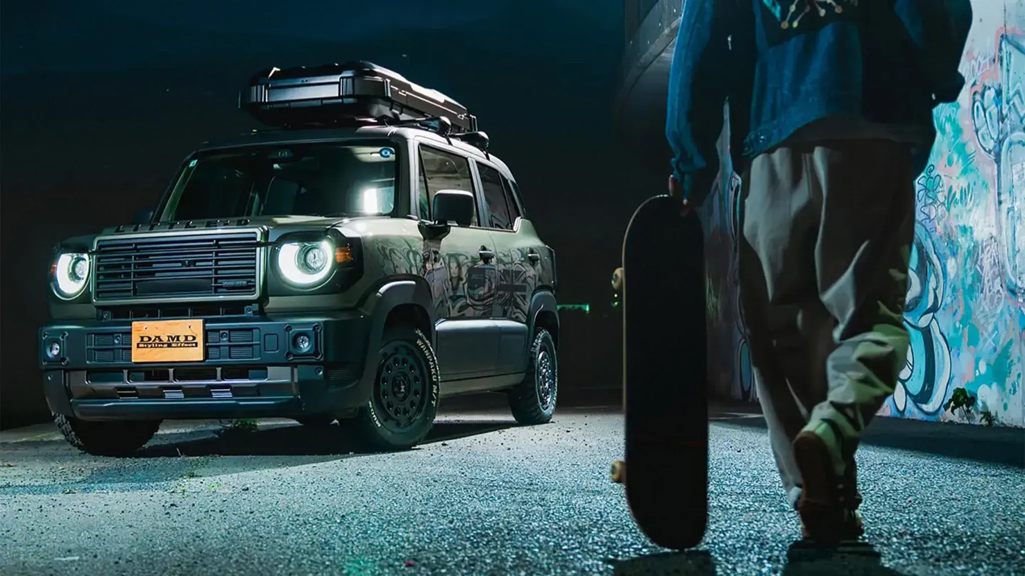 Тюнеры превратили Suzuki XBee в мини-копию Land Rover Defender с брутальным обвесом