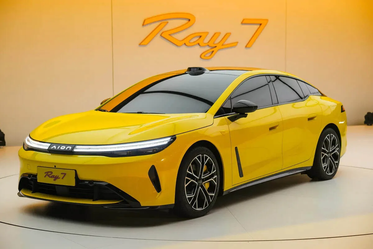 GAC Aion Ray 7 стоимостью 1,7 млн рублей получил автопилот L4 от WeRide