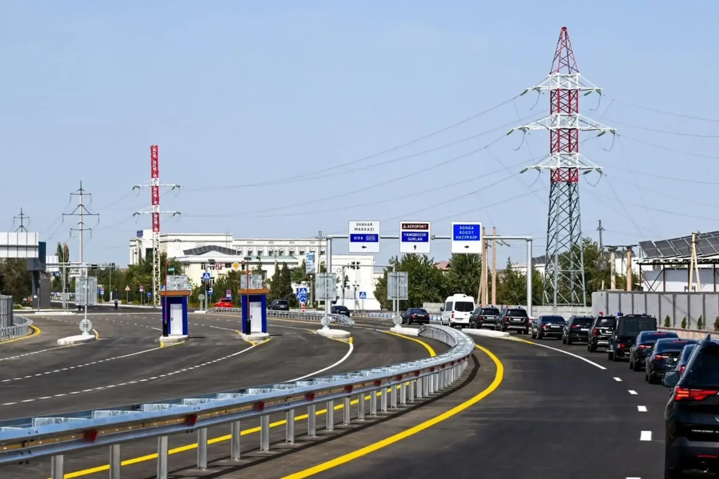 В Узбекистане официально запущена первая платная автодорога «Ургенч — Хива»