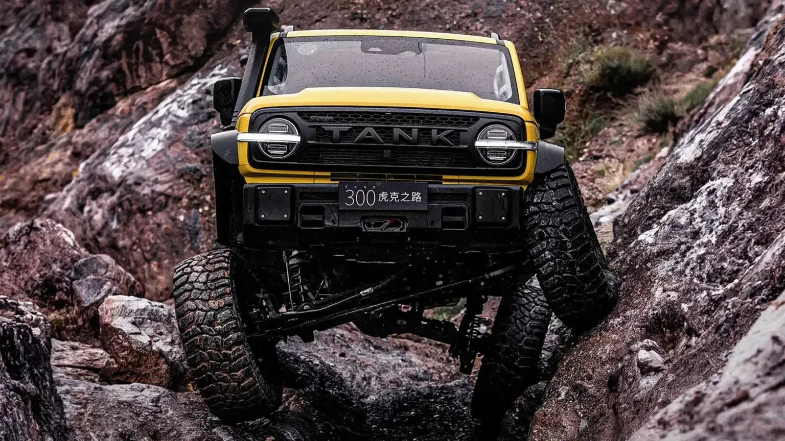 Китайский ответ Jeep Wrangler: Tank 300 получил спецверсию Hooke Trail для скалолазания