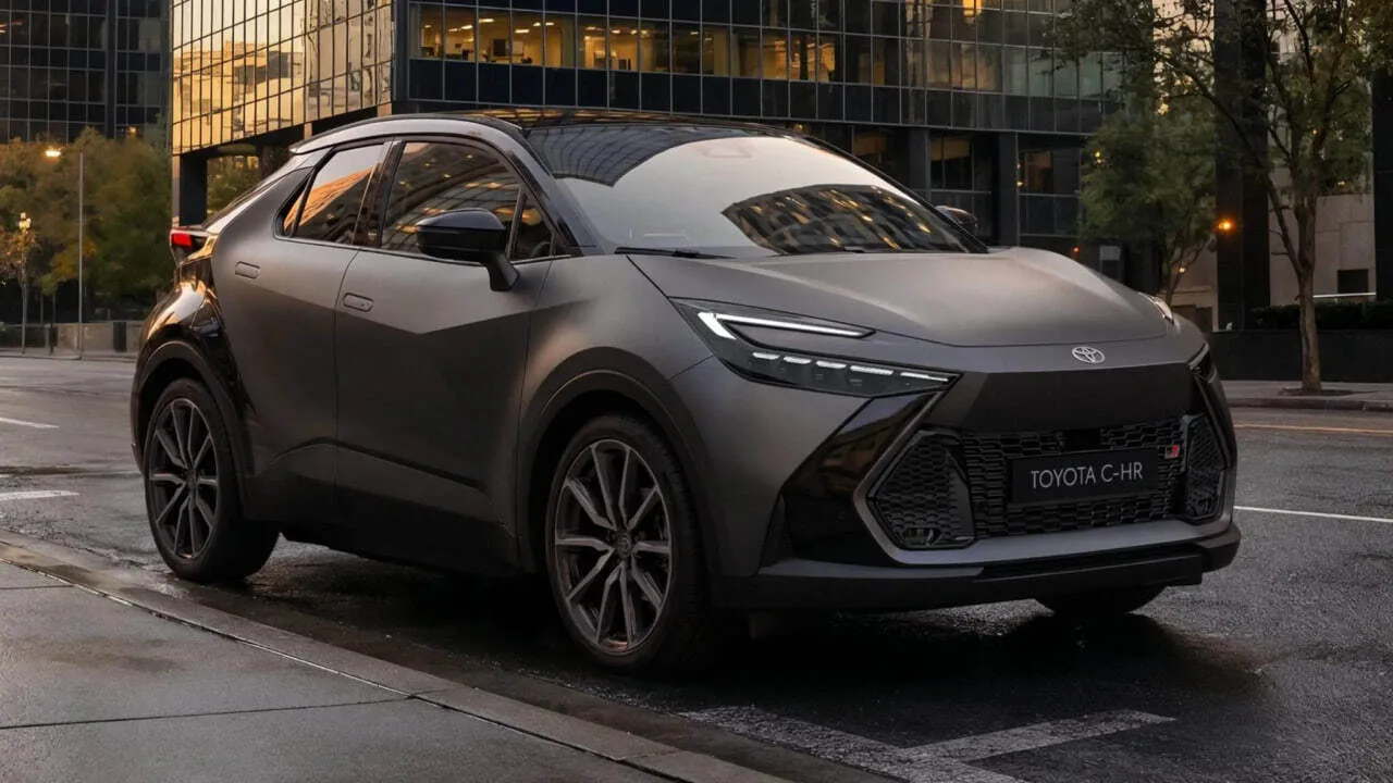 Спецверсия Toyota C‑HR GR Sport: новый цвет, диски и головной дисплей