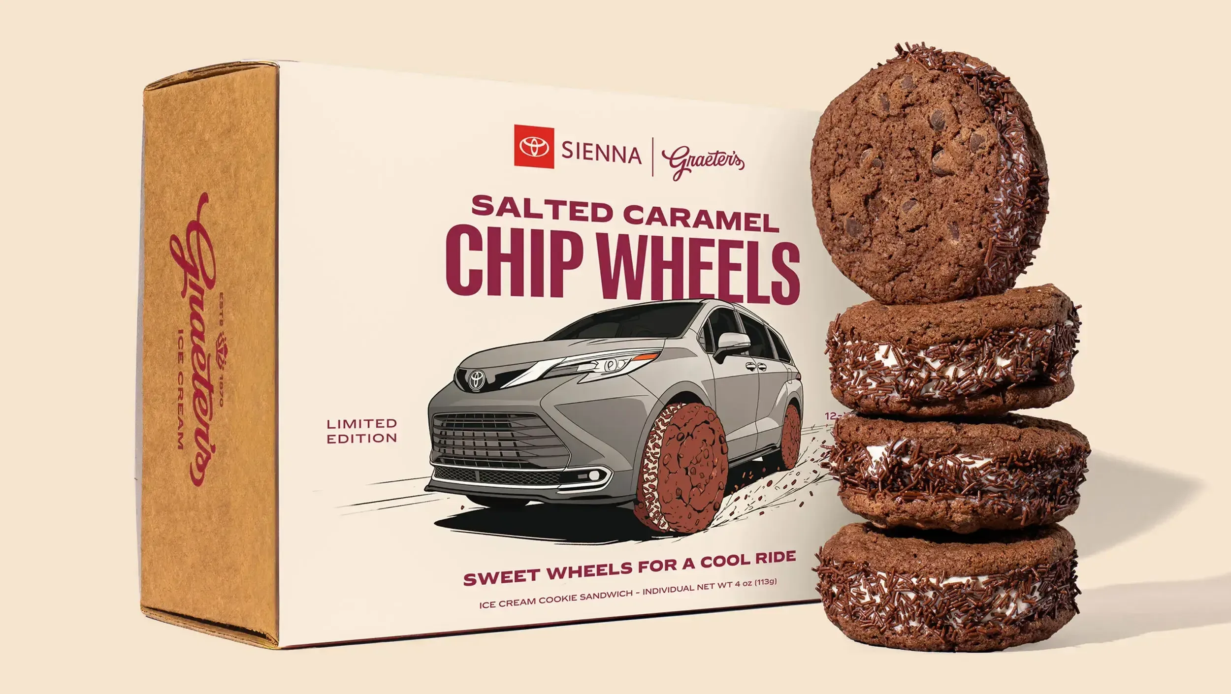 Toyota выпустила печенье за 86 долларов, чтобы прорекламировать минивэн Sienna