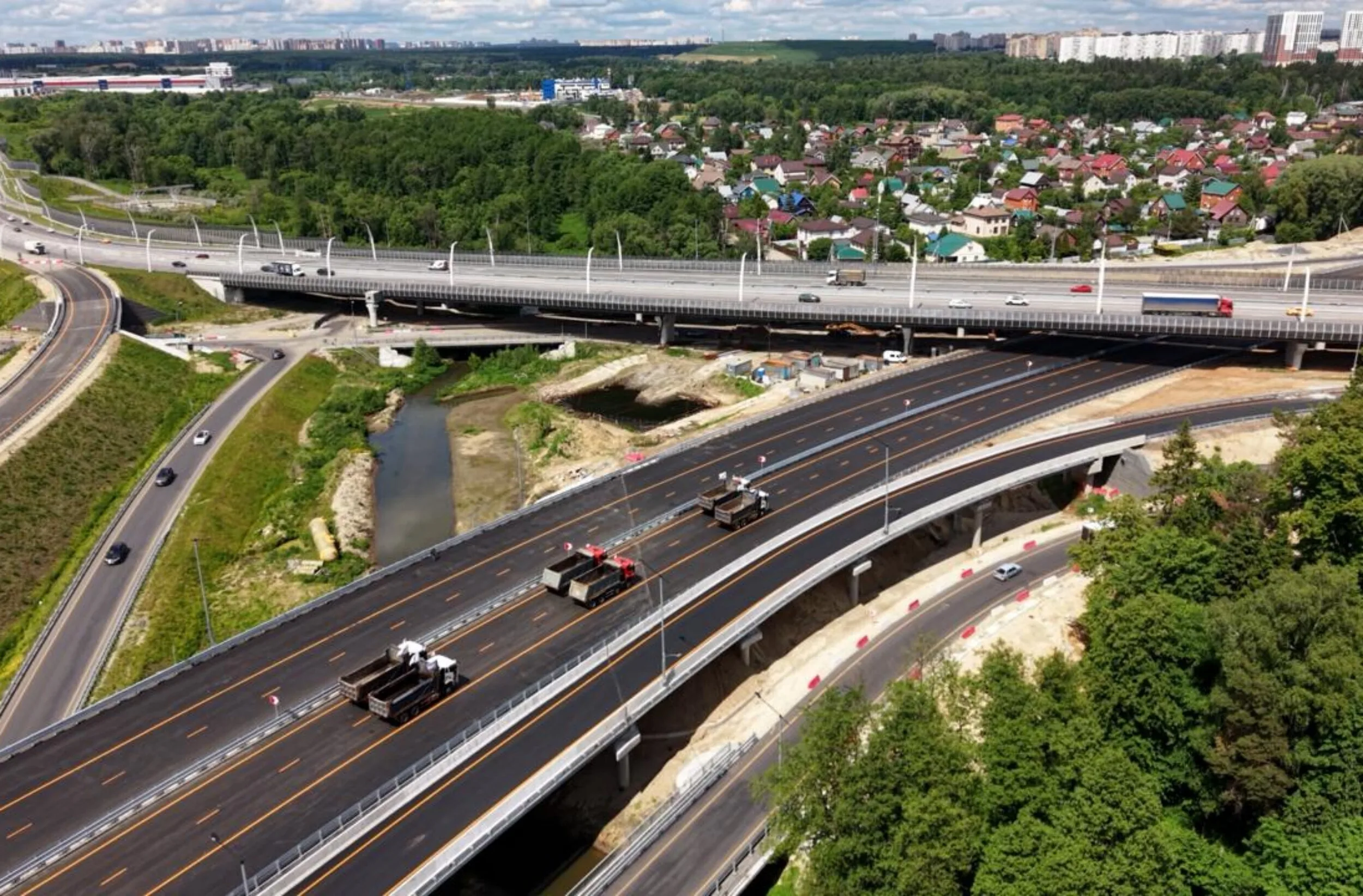 В Подмосковье запущено движение по всей Южно-Лыткаринской автодороге