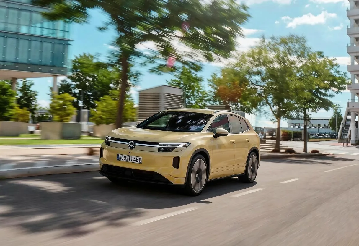 Volkswagen опубликовал изображения нового электрокроссовера ID. Tiguan