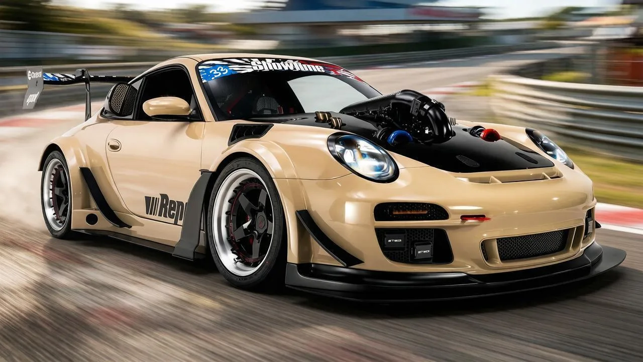 Австралийский тюнер превратил Porsche 911 в 1200-сильного монстра с V8 под капотом