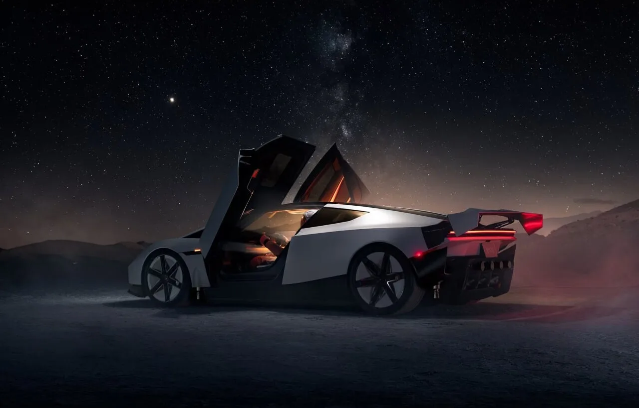 Лучше, чем машина Бонда: какими технологиями удивила летающая Tesla Roadster